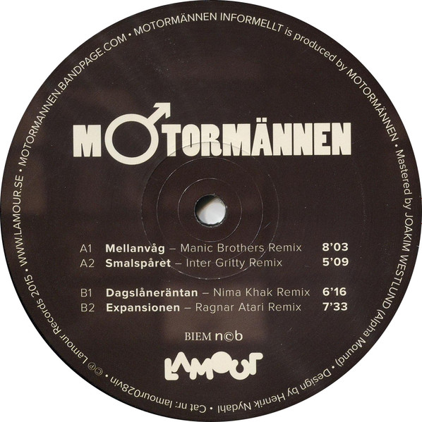 Motormännen - Reformellt (Informellt Remixed) | Lamour Records (lamour028vin) - 4 Motormännen - Reformellt (Informellt Remixed) | Lamour Records (lamour028vin) - 4