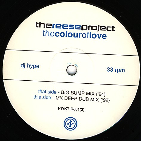 The Reese Project - The Colour Of Love | Network Records (NWKT DJ81(2)) - main