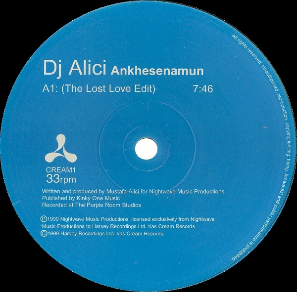 DJ Alici - Ankhesenamun | Cream (CREAM1) - 2