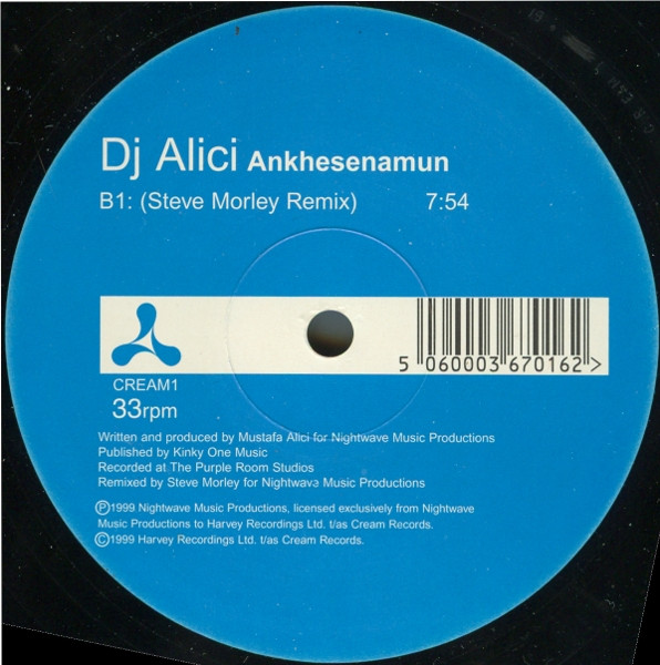DJ Alici - Ankhesenamun | Cream (CREAM1) - 3