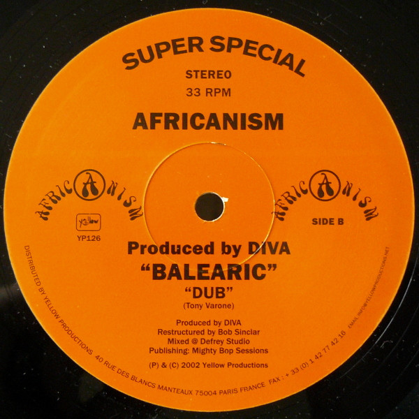 Africanism - Balearic | Yellow Productions (YP126) - 3