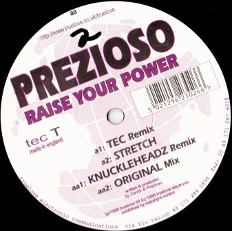 Prezioso - Raise Your Power | TeC (TEC T) - main Prezioso - Raise Your Power | TeC (TEC T) - main