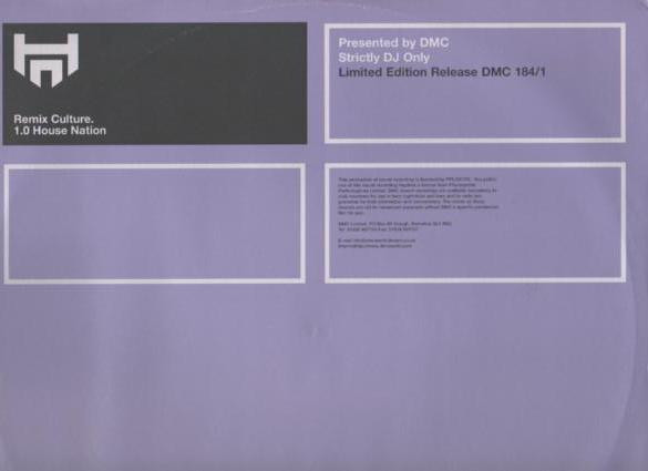 Various - House Nation 184 | DMC (DMC 184/1) - main
