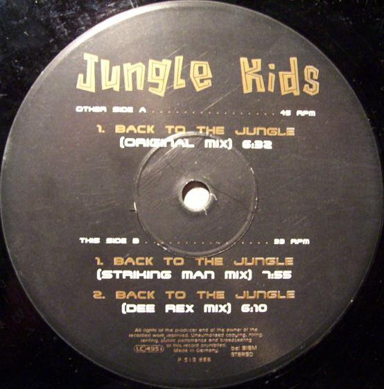 Jungle Kids - Back To The Jungle | EMI Electrola (P 519 888) - main Jungle Kids - Back To The Jungle | EMI Electrola (P 519 888) - main