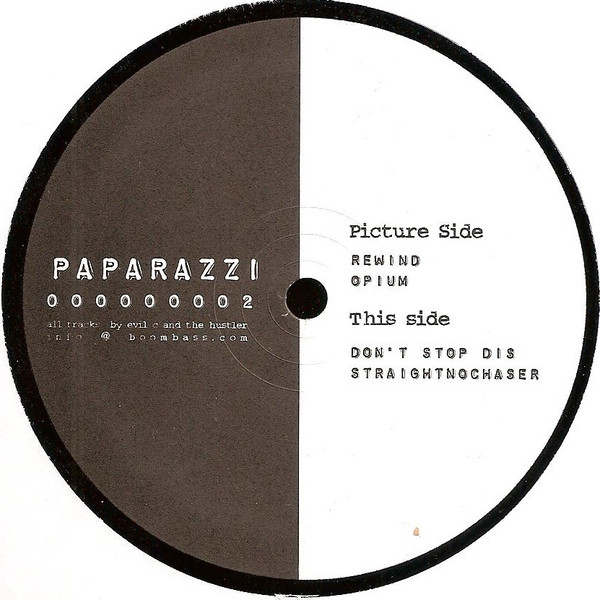 Evil C & The Hustler - Subsonic Filter Fuck | Paparazzi Records (PAPARAZZI 000000002)