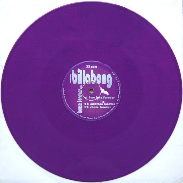 Billabong - House Forever.... | NU recordings (nurec1204) - 3