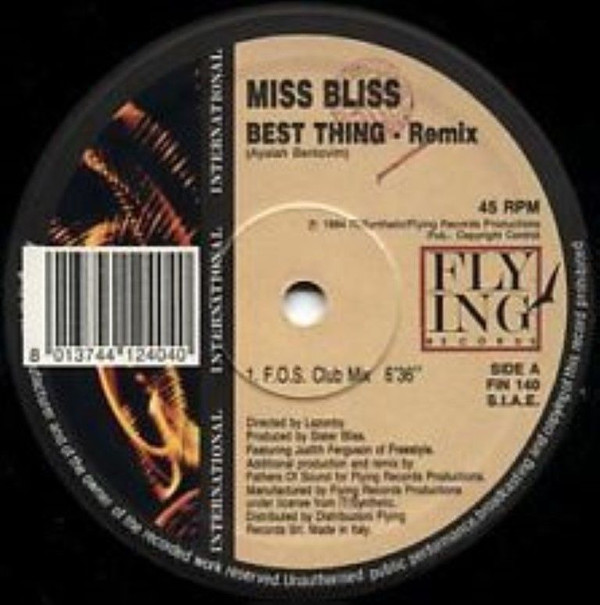 Miss Bliss - Best Thing (Remix) | Flying International (FIN 140)