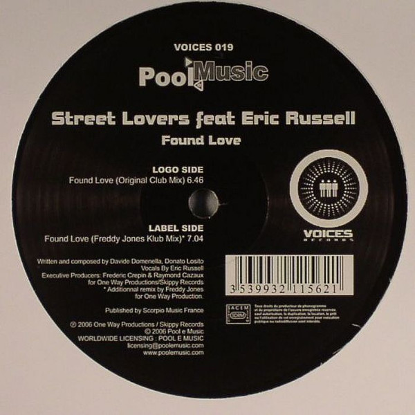 Street Lovers Feat Eric Russell - Found Love | Voices Records (VOICES 019)