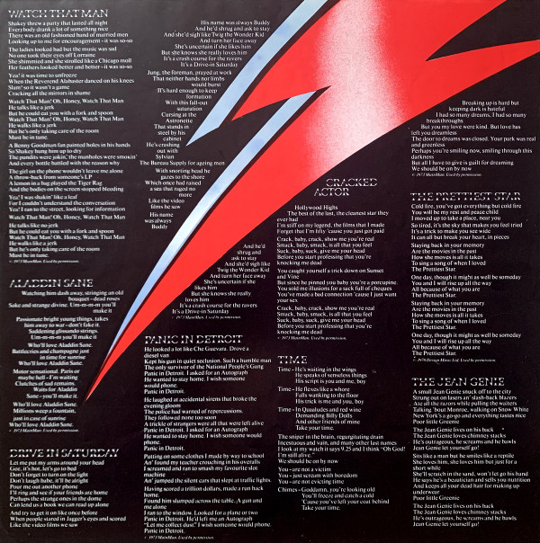 Aladdin Sane
