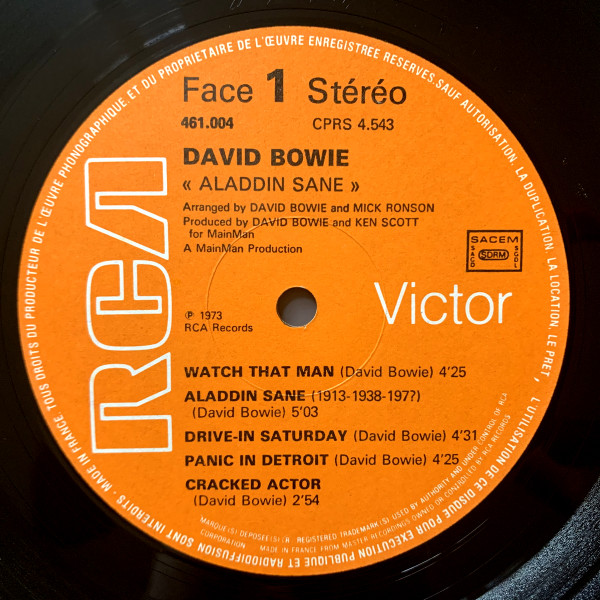 Aladdin Sane