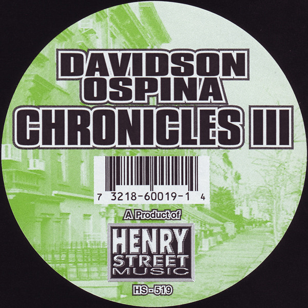 Davidson Ospina - Chronicles III | Henry Street Music (HS - 519) - 3