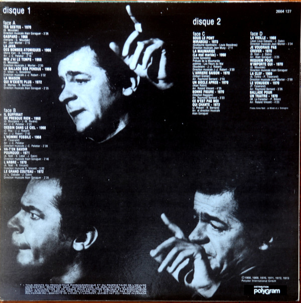Serge Reggiani - Serge Reggiani | Polydor (2664 127) - 2 Serge Reggiani - Serge Reggiani | Polydor (2664 127) - 2