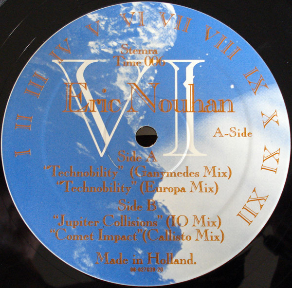 Eric Nouhan - Technobility | Timeless Records (Time 006) - 2