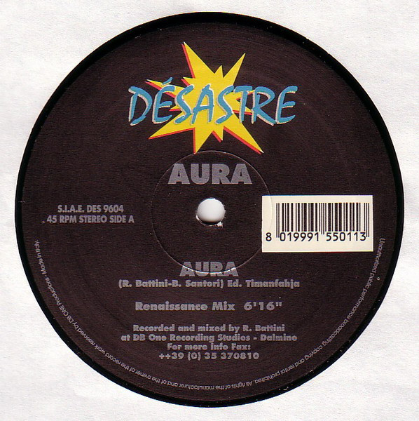 Aura - Aura | Désastre Records (DES 9604) - 2 Aura - Aura | Désastre Records (DES 9604) - 2