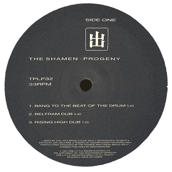 The Shamen - Progeny (Move Any Mountain - Progen) | One Little Indian (TPLP32) - 3