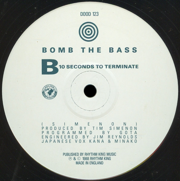 Bomb The Bass - Say A Little Prayer | Rhythm King (DOOD 123) - 4 Bomb The Bass - Say A Little Prayer | Rhythm King (DOOD 123) - 4