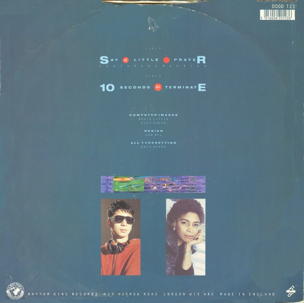 Bomb The Bass - Say A Little Prayer | Rhythm King (DOOD 123) - 2 Bomb The Bass - Say A Little Prayer | Rhythm King (DOOD 123) - 2