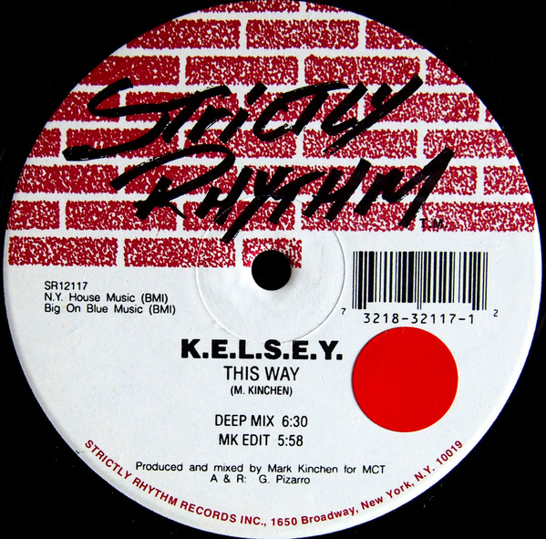 K.E.L.S.E.Y. - This Way / Boy | Strictly Rhythm (SR12117) - 3 K.E.L.S.E.Y. - This Way / Boy | Strictly Rhythm (SR12117) - 3