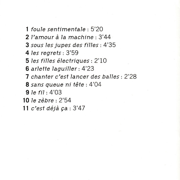 Souchon - C'Est Déjà Ça | Disques Double (DOCD-30032-S) - 4 Souchon - C'Est Déjà Ça | Disques Double (DOCD-30032-S) - 4
