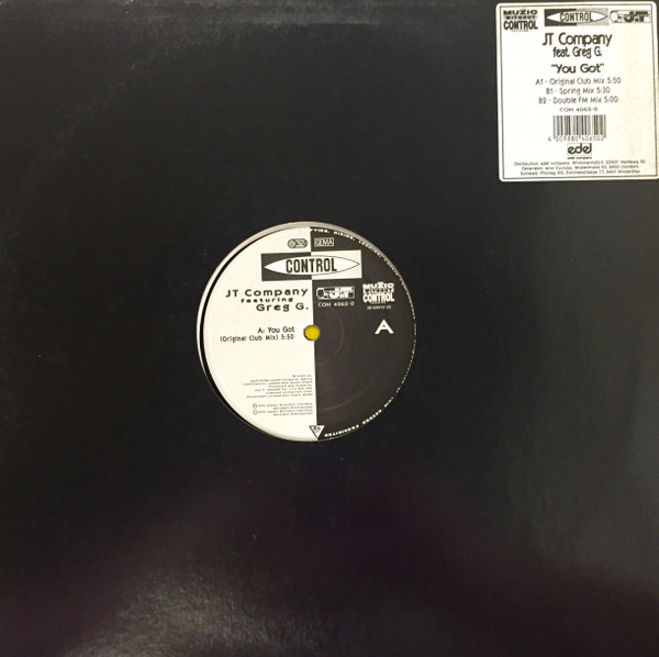 JT Company - You Got | Control (CON 4065-0) - 3 JT Company - You Got | Control (CON 4065-0) - 3
