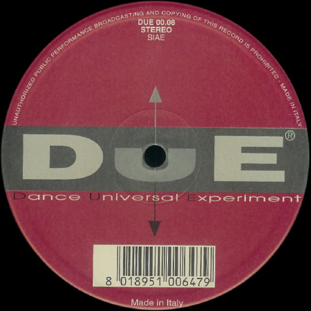 Fourteen 14 - Another Crack In My Heart | DUE Records (Dance Universal Experiment) (DUE 00.08) - 3 Fourteen 14 - Another Crack In My Heart | DUE Records (Dance Universal Experiment) (DUE 00.08) - 3