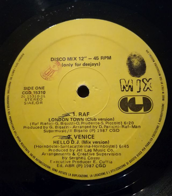 Various - Only For Deejays | CGD (CGD 15310)