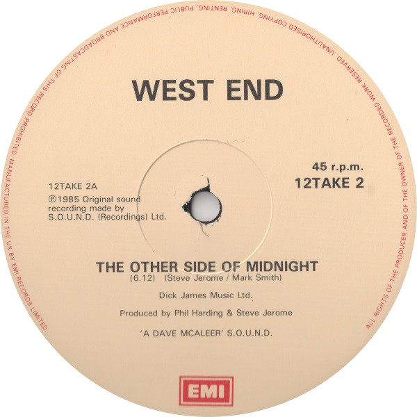 West End - The Other Side Of Midnight | EMI (12TAKE 2) - 3