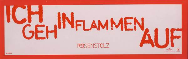 Rosenstolz - Ich Geh In Flammen Auf | Island Records (06025 1705791) - main Rosenstolz - Ich Geh In Flammen Auf | Island Records (06025 1705791) - main