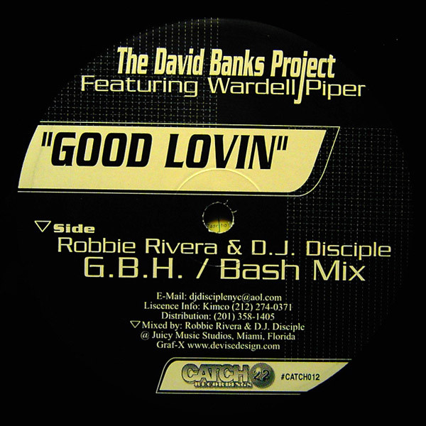 The David Banks Project  &  Wardell Piper - Good Lovin | Catch 22 Recordings (CATCH012) - main