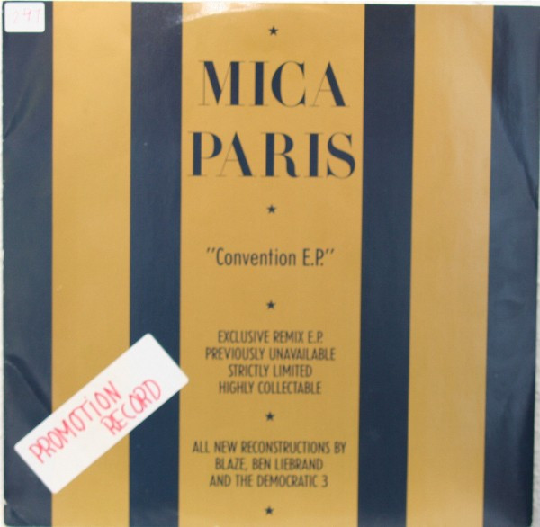Mica Paris - Convention E.P. | 4th & Broadway (MPEP 1) - main