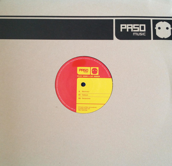 Eclec Sonde & Cat Shaver - Machinery | Paso Music (PASO 008) - 3 Eclec Sonde & Cat Shaver - Machinery | Paso Music (PASO 008) - 3