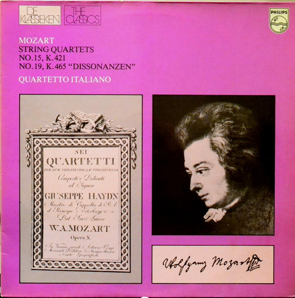 String Quartets - No. 15, K. 421 / No. 19, K. 465 “Dissonanzen”