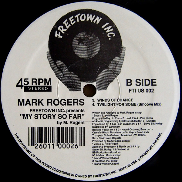Mark Rogers - My Story So Far | Freetown Inc (FTI US 002) - 2