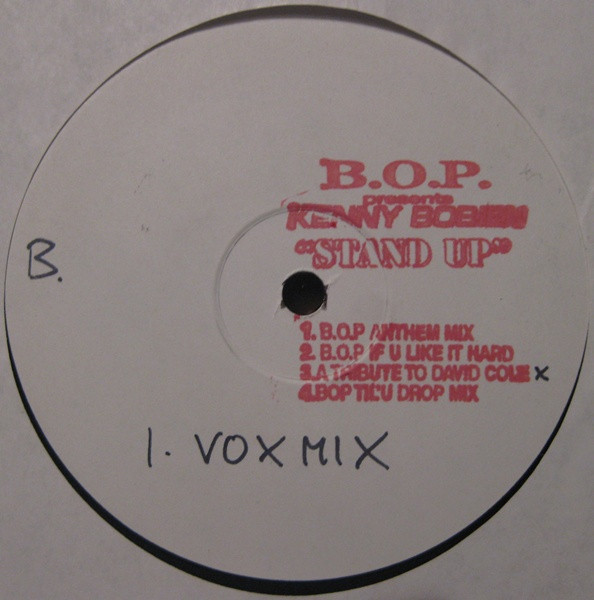 B.O.P Presents Kenny Bobien - Stand Up | Shelter Records (SHL-1015) - main B.O.P Presents Kenny Bobien - Stand Up | Shelter Records (SHL-1015) - main