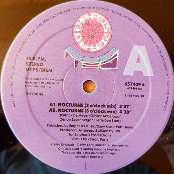 T99 - Nocturne | Emphasis Music (657409 6) - 3