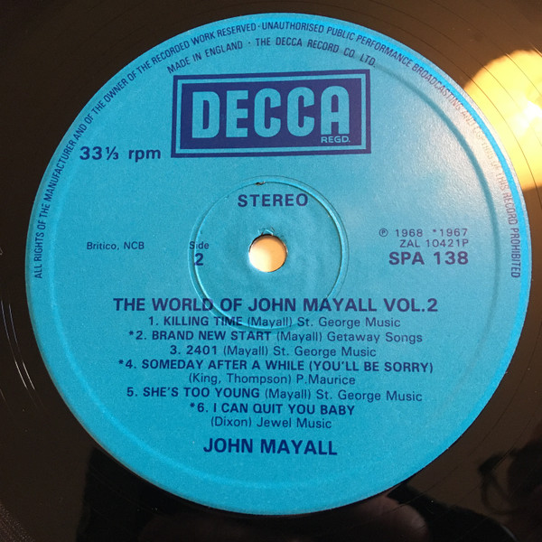 The World Of John Mayall Vol.2