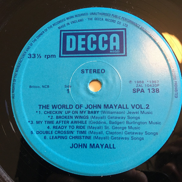 The World Of John Mayall Vol.2