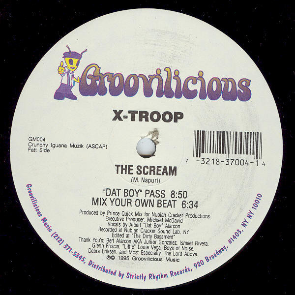 X-Troop - The Scream | Groovilicious (GM 004) - 2 X-Troop - The Scream | Groovilicious (GM 004) - 2