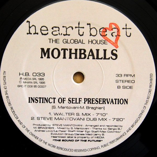 Mothballs - Instinct Of Self Preservation | Heartbeat (HB 033) - main Mothballs - Instinct Of Self Preservation | Heartbeat (HB 033) - main