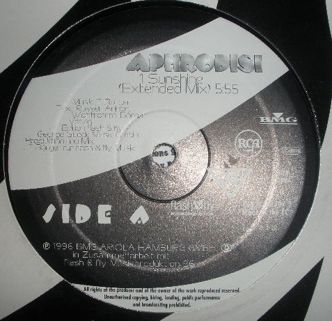 Aphrodisi - Sunshine | RCA (74321 38797 1) - 2 Aphrodisi - Sunshine | RCA (74321 38797 1) - 2