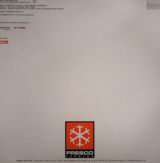 Amo_Navas _ D-Nox & Beckers - Memory Cell | Fresco Records (FRE011) - 3