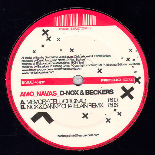 Amo_Navas _ D-Nox & Beckers - Memory Cell | Fresco Records (FRE011)