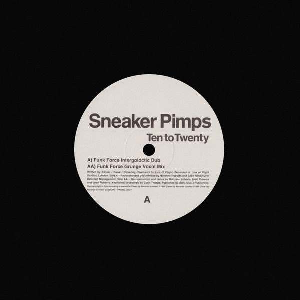 Sneaker Pimps - Ten To Twenty | Clean Up Records (CUP054P1) - 2 Sneaker Pimps - Ten To Twenty | Clean Up Records (CUP054P1) - 2