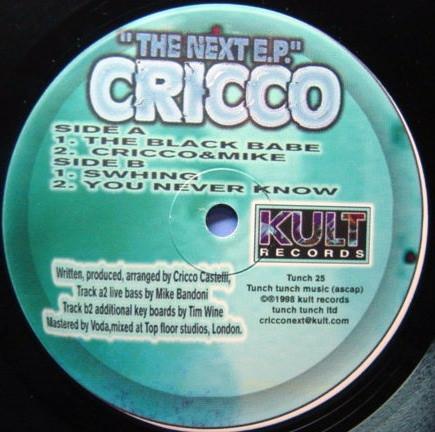 Cricco Castelli - The Next E.P. | Kult Records (Tunch 26) - main Cricco Castelli - The Next E.P. | Kult Records (Tunch 26) - main