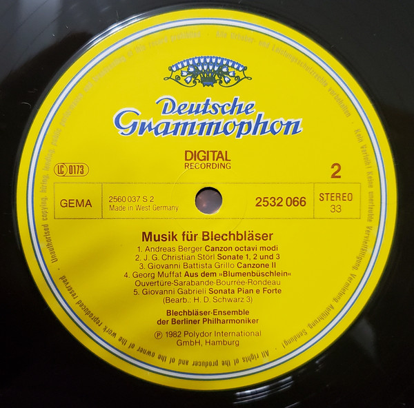 Musik Für Blechbläser = Music For Brass