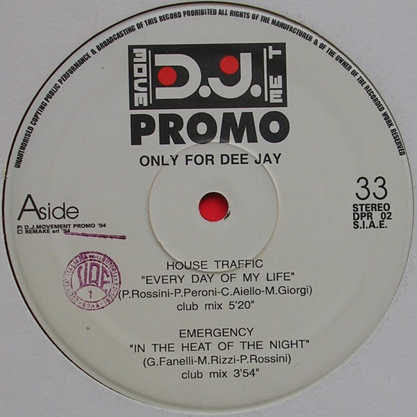Various - Only For Dee Jay | DJ Movement (DPR 02) - 4