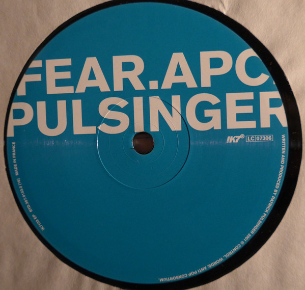 Antipop Consortium / Kaos / Patrick Pulsinger - Fear | !K7 Records (!K7103 EP) - 3