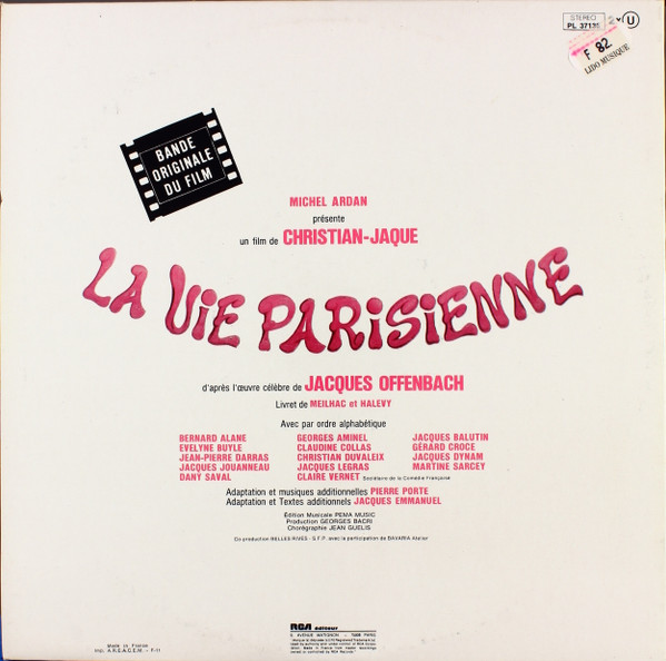 Jacques Offenbach - La Vie Parisienne | RCA (PL 37136) - 2 Jacques Offenbach - La Vie Parisienne | RCA (PL 37136) - 2