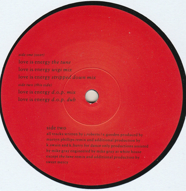 Joe Roberts - Love Is Energy | FFRR (FX 193) - 4 Joe Roberts - Love Is Energy | FFRR (FX 193) - 4