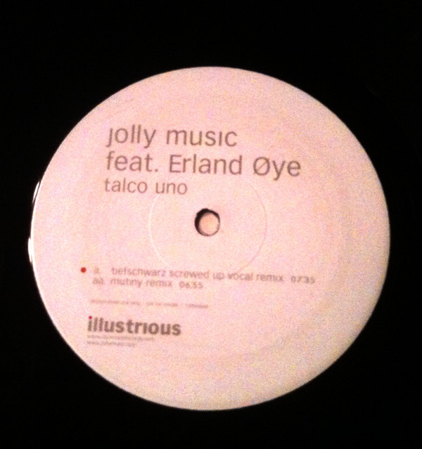 Jollymusic feat. Erlend Øye - Talco Uno | Illustrious (12ILL008) - 2